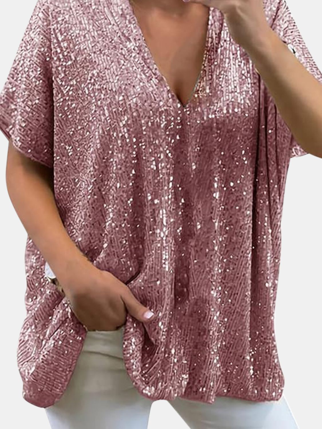 Preorder- Late Night Sequin Top