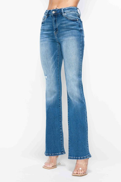 Distressed Diva High Rise Jeans