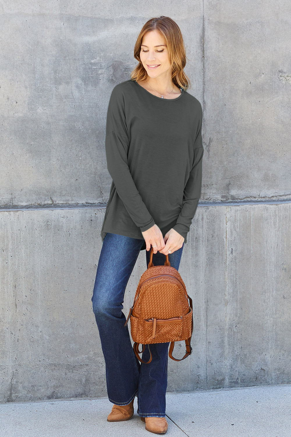 Laidback Luxe Long Sleeve T-Shirt