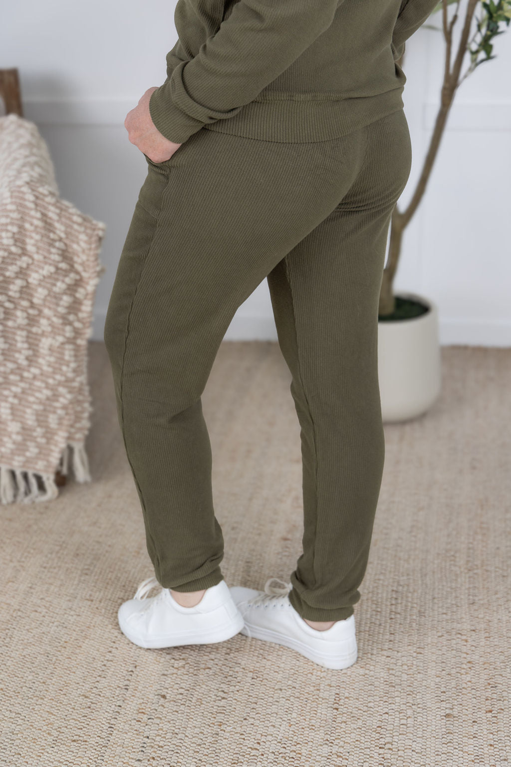 Michelle Mae Corrine Joggers - Olive