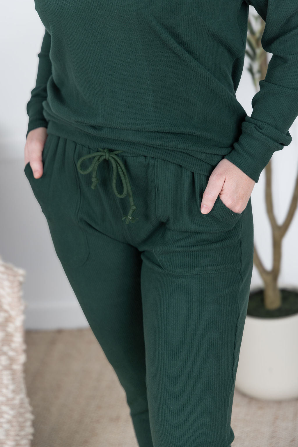 Michelle Mae Corrine Joggers - Hunter Green