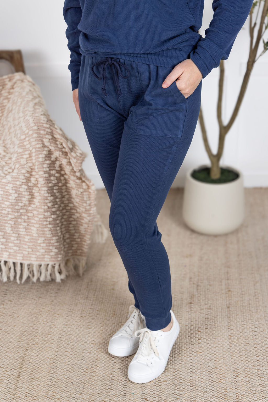 Michelle Mae Corrine Joggers - Navy