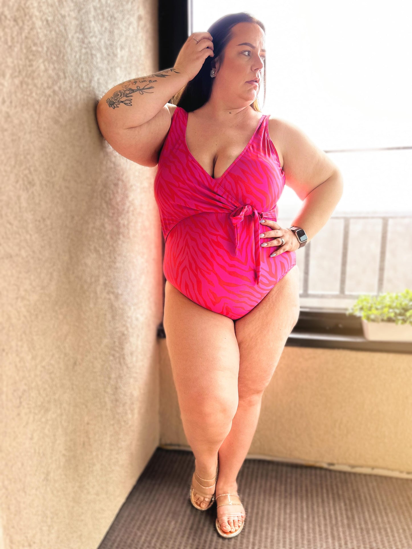 Here Comes the Tide One Piece Swimsuit