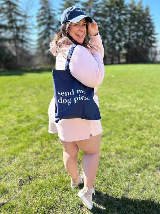 Send Me Dog Pics Tote