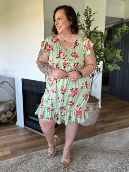 Can't Fight the Feeling Floral Dress