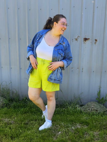 Ray of Sunshine Linen Shorts