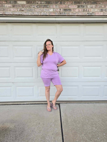 Wild Flowers Shirt and Shorts Set