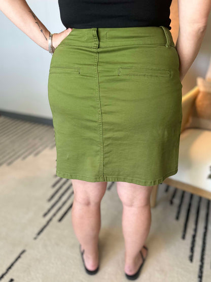 Take A Look Cargo Skirt