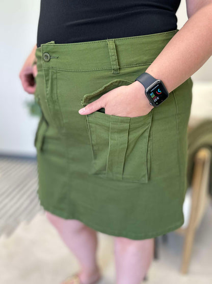 Take A Look Cargo Skirt