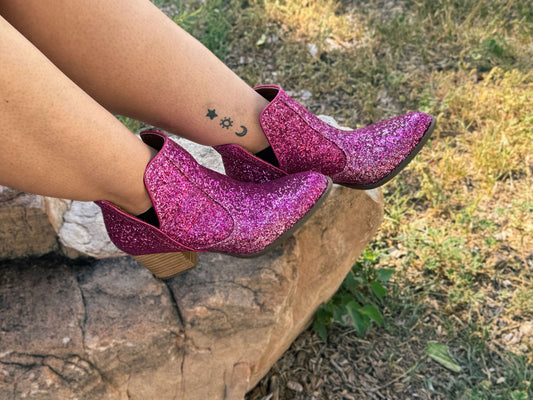 Fiera Booties in Pink