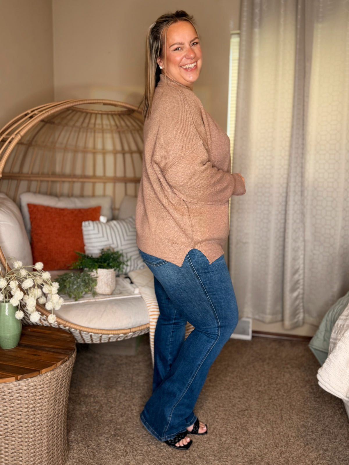 Camille High Waist Tummy Control Bootcut Jean
