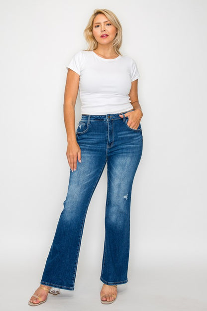 Timeless Twist High Rise Bootcut Jeans