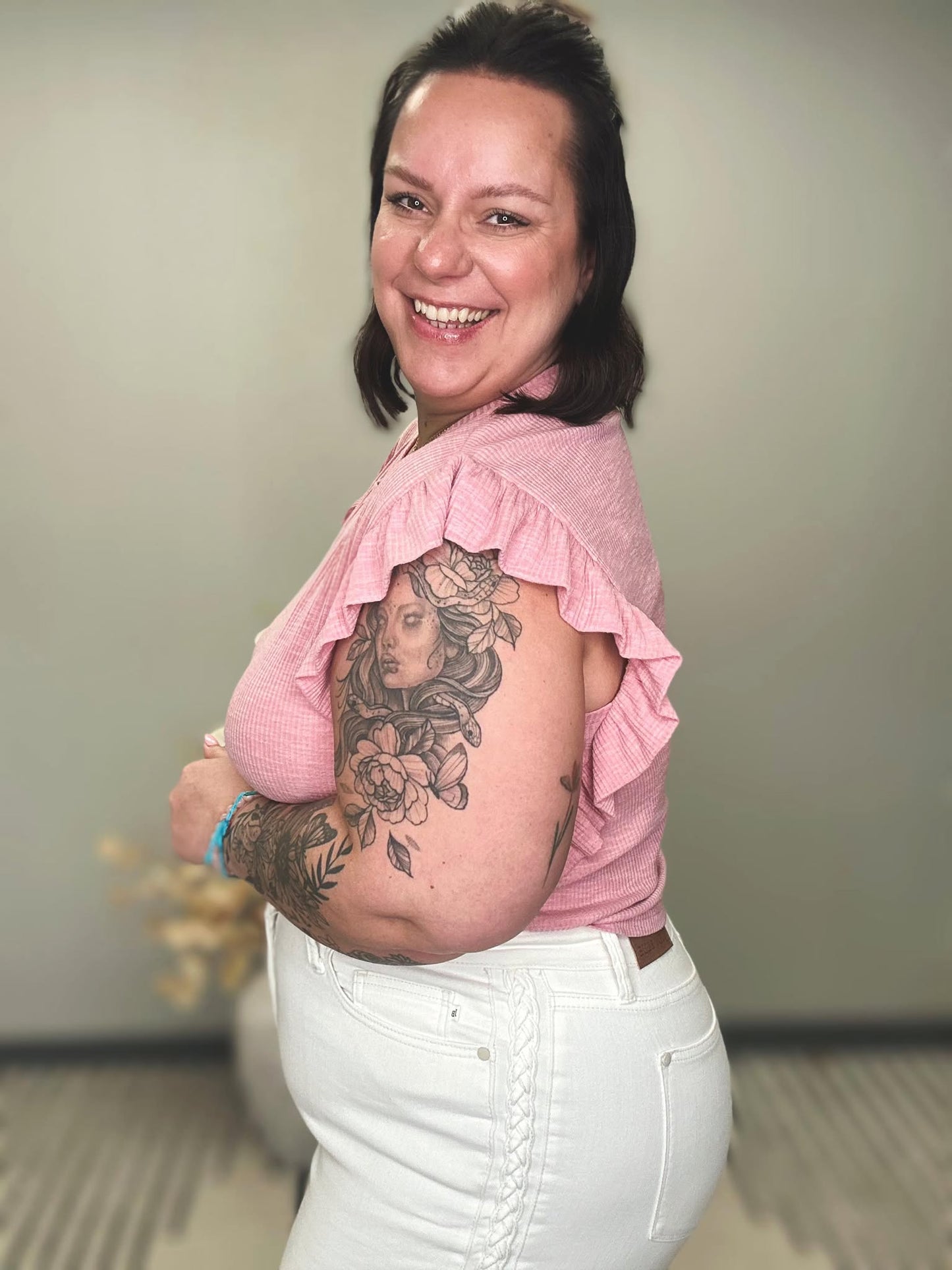 Especially Sweet Ruffle Sleeve Top