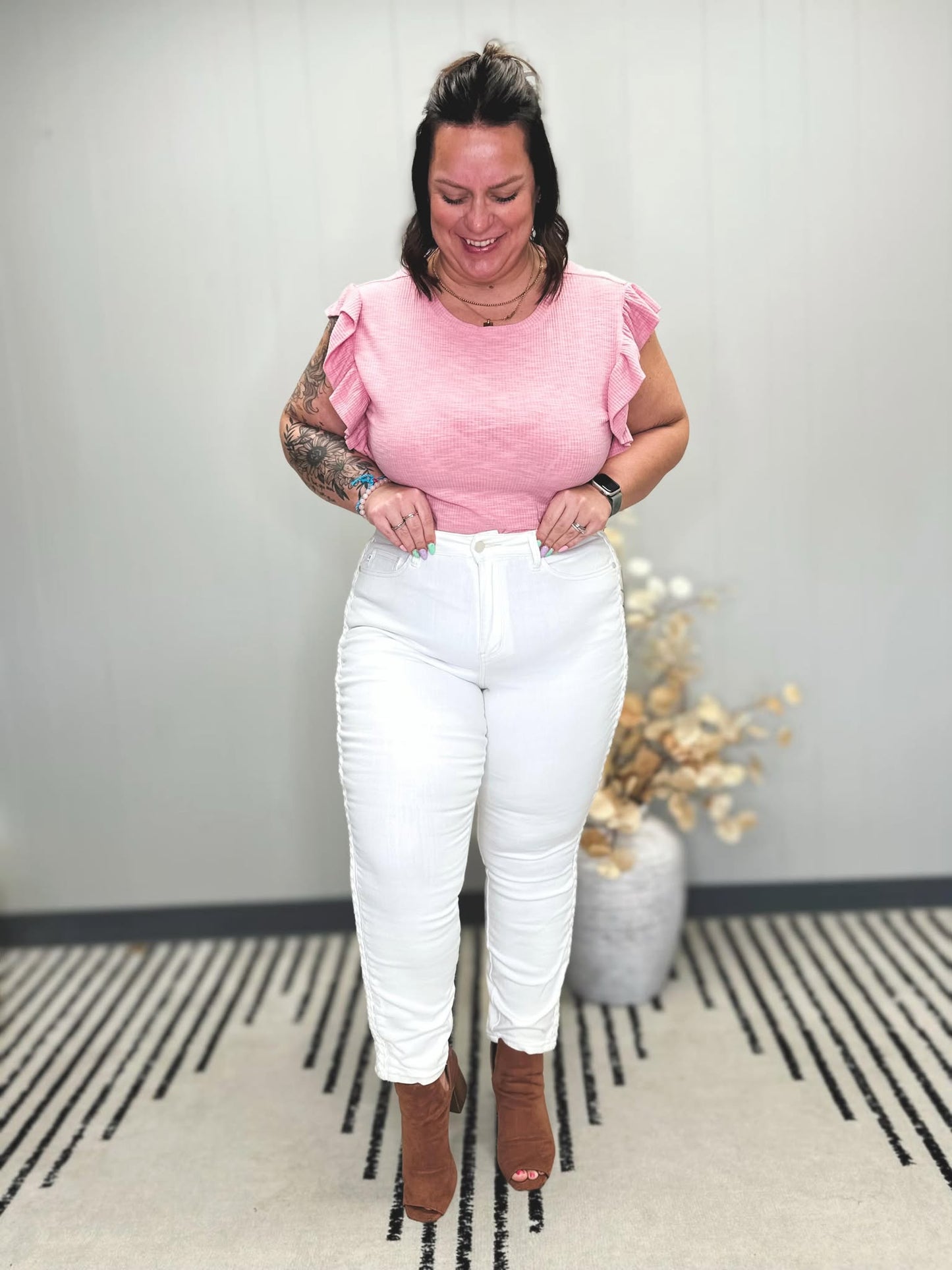 Especially Sweet Ruffle Sleeve Top