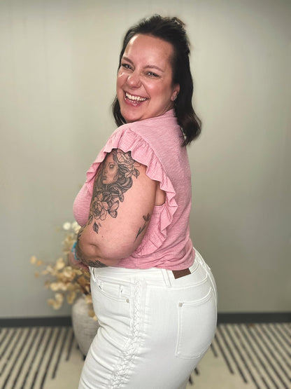 Especially Sweet Ruffle Sleeve Top