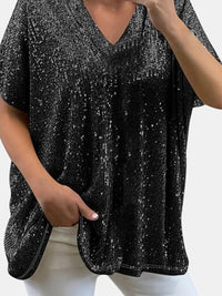 Preorder- Late Night Sequin Top