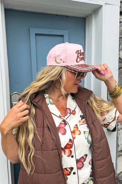 HAPPY CAMPER TRUCKER HATS