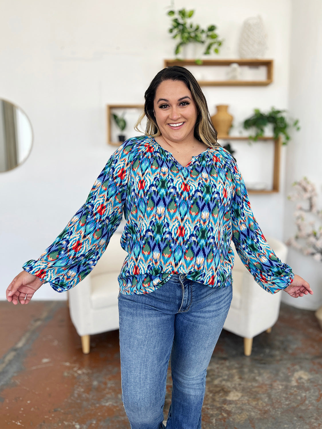 Whimsy Bloom Blouse