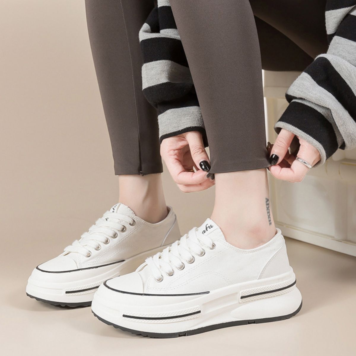 PREORDER- Dance The Night Away Platform Sneakers