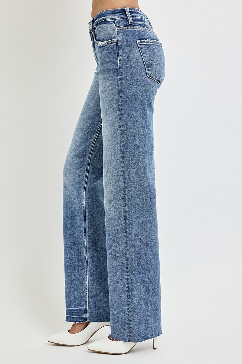 Elevate High Rise Straight Jeans