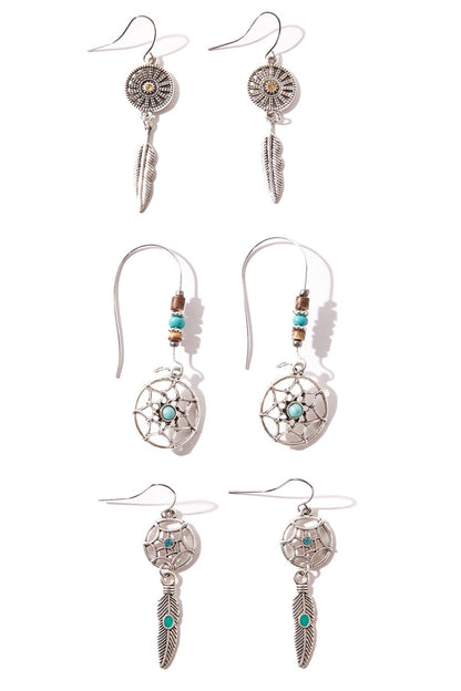 Nature's Grace 6-Piece Earring Collection