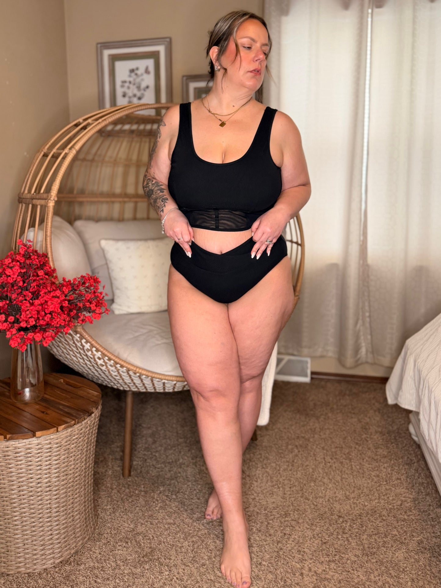 Down the Block, On A Beach Two Piece Swimsuit