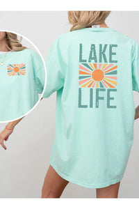 Lake Life Oversized Tee