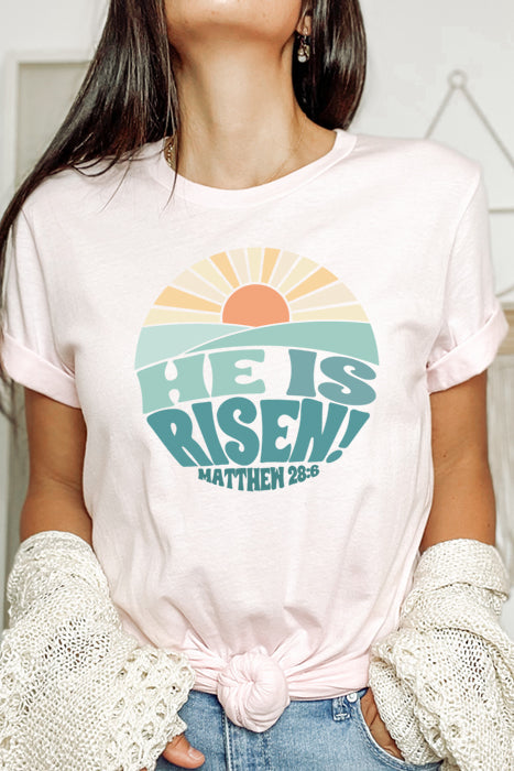 He Is Risen Tee