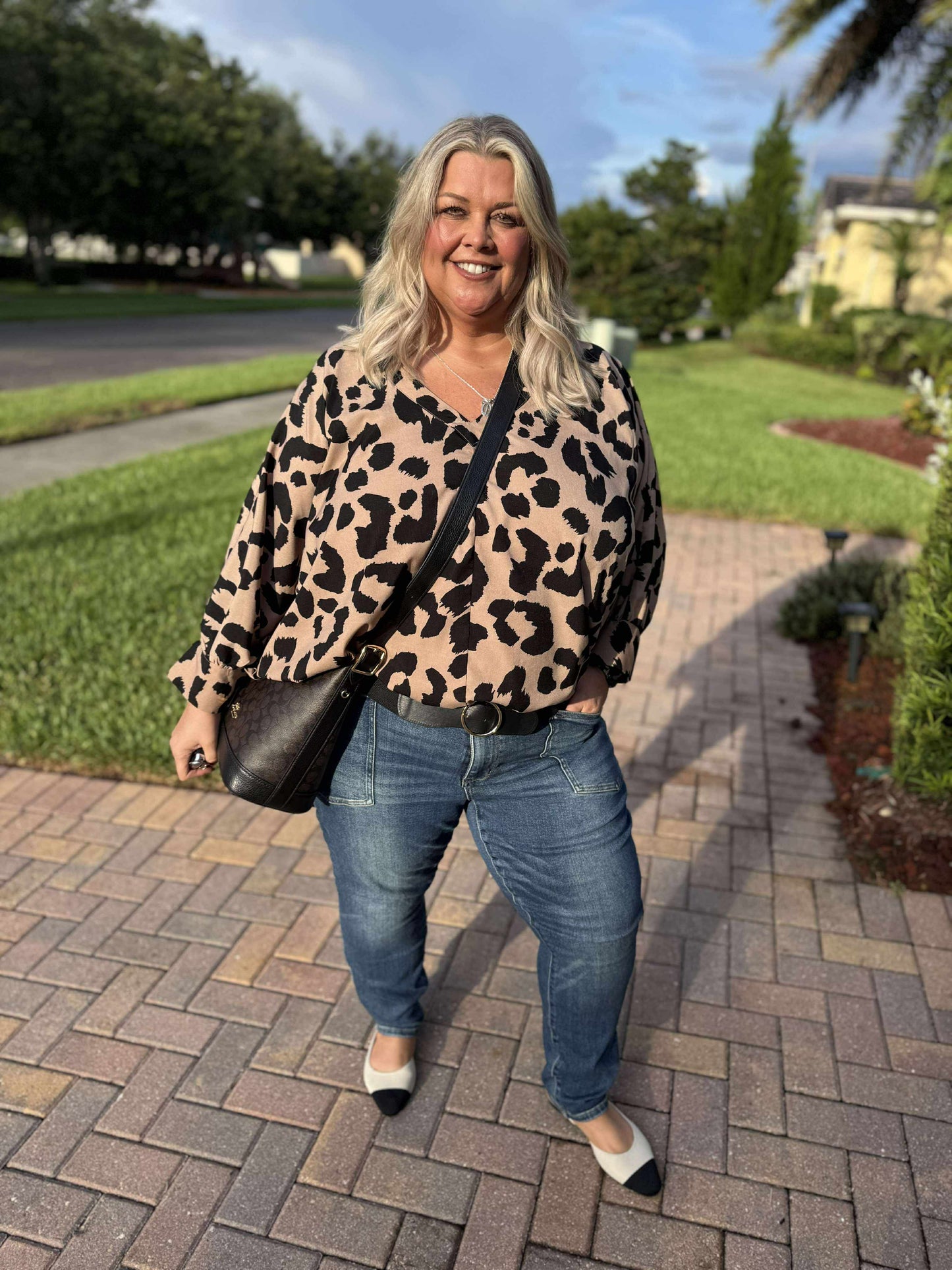 She's Got Eyes of Gold Batwing Blouse
