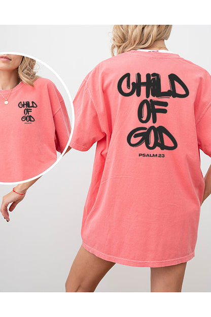Child Of God Oversized Graphic Tee