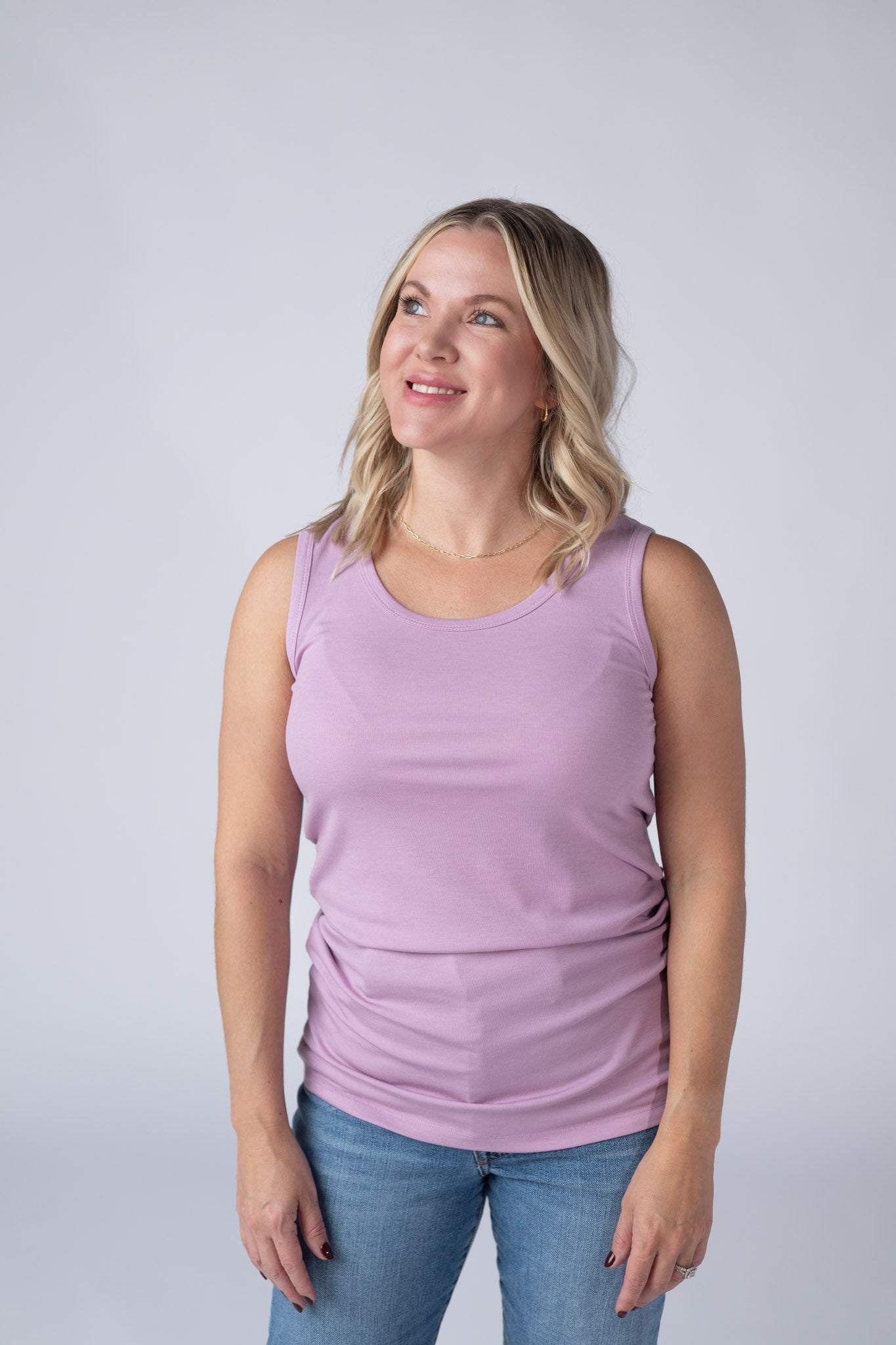 Michelle Mae Ava Tank - Lilac