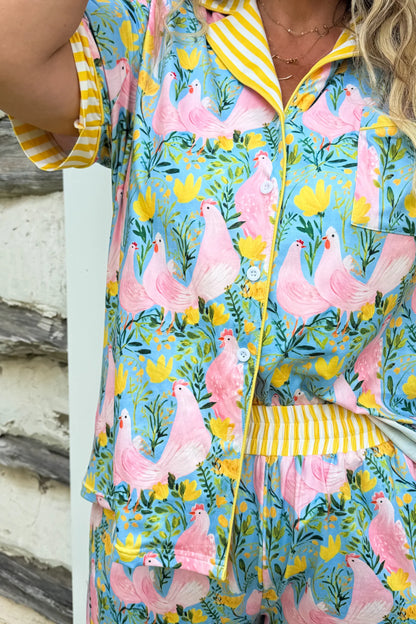 IN THE GARDEN LUXE PJ SETS
