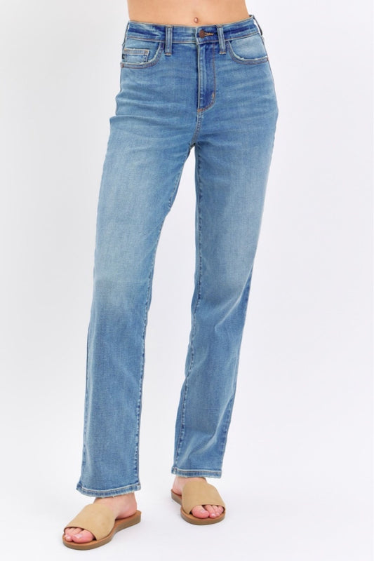 Now Or Never High Waist Straight Jeans