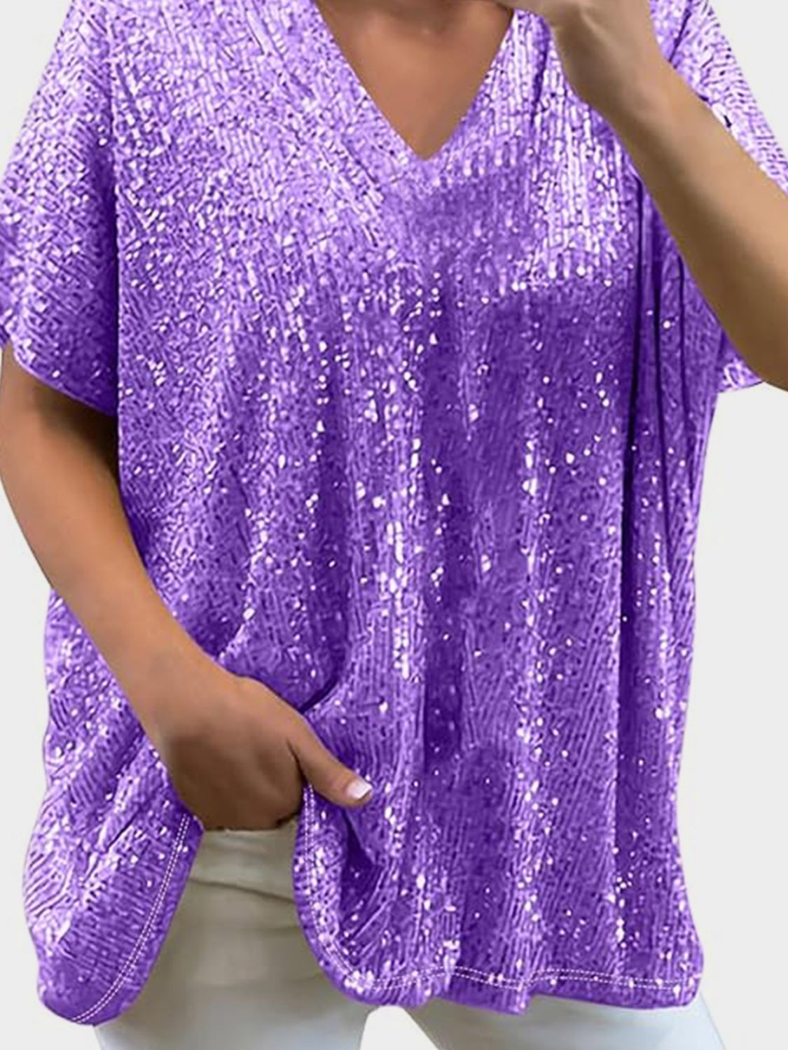 Preorder- Late Night Sequin Top