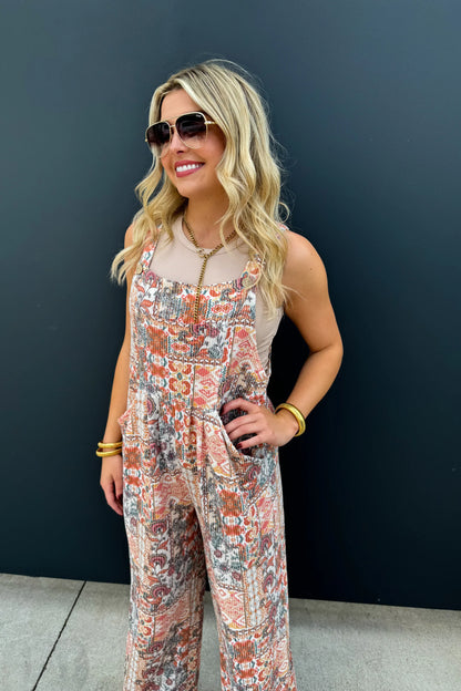 CASSIDY FALL BOHO OVERALLS