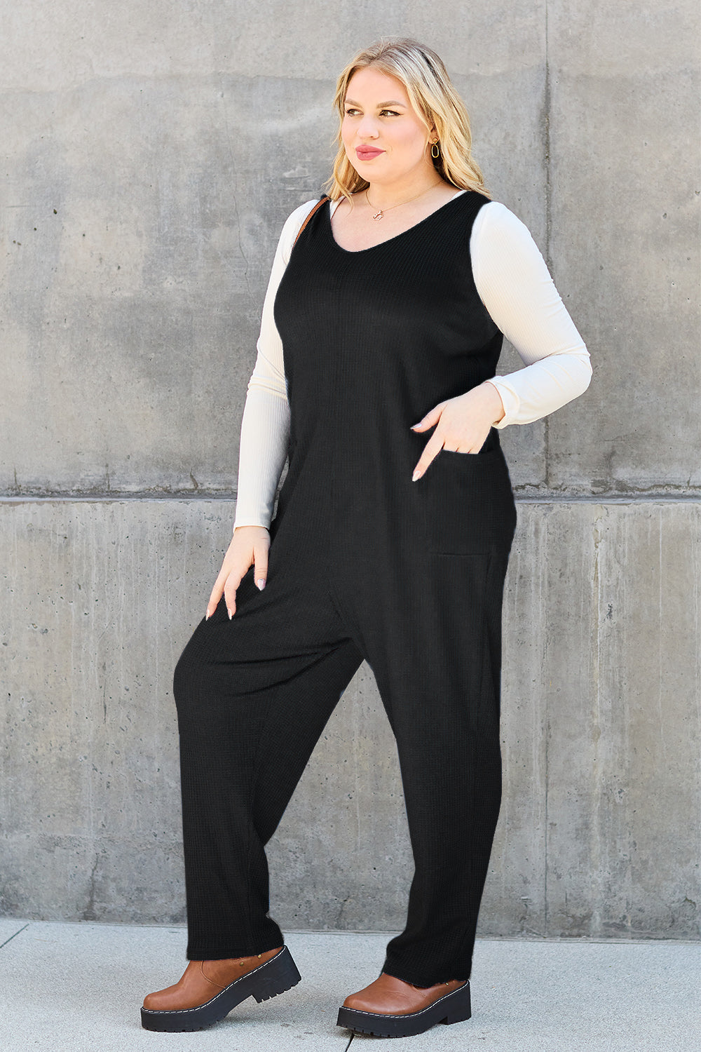 Take on the Challenge Straight Jumpsuit