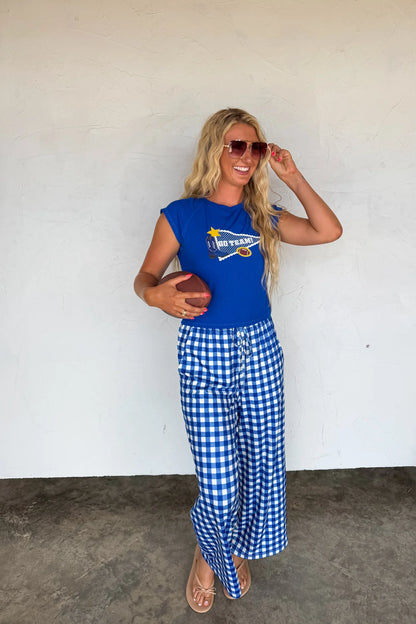 GAME DAY WIDE LEG PANTS