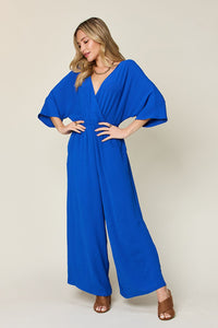 Wendy Ann's Wide Leg Jumpsuit with Pockets