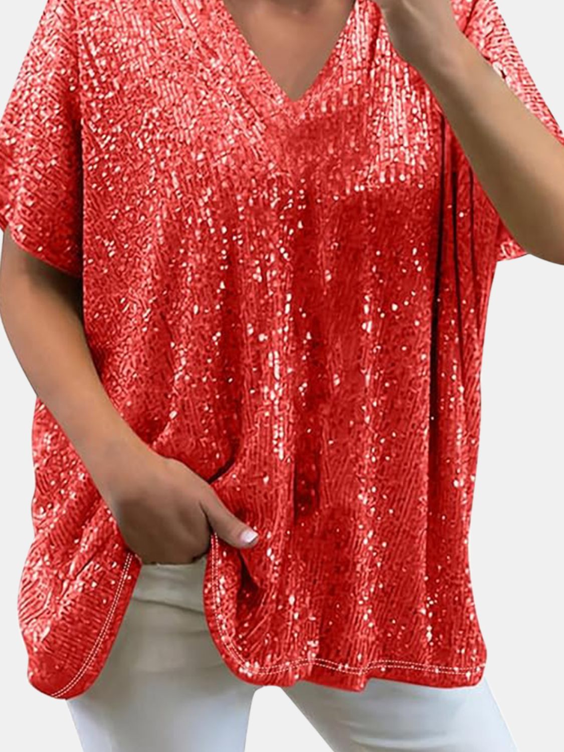 Preorder- Late Night Sequin Top