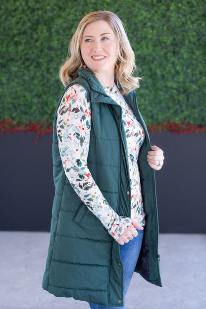 Michelle Mae Blair Long Sleeve Top - Winter Berry