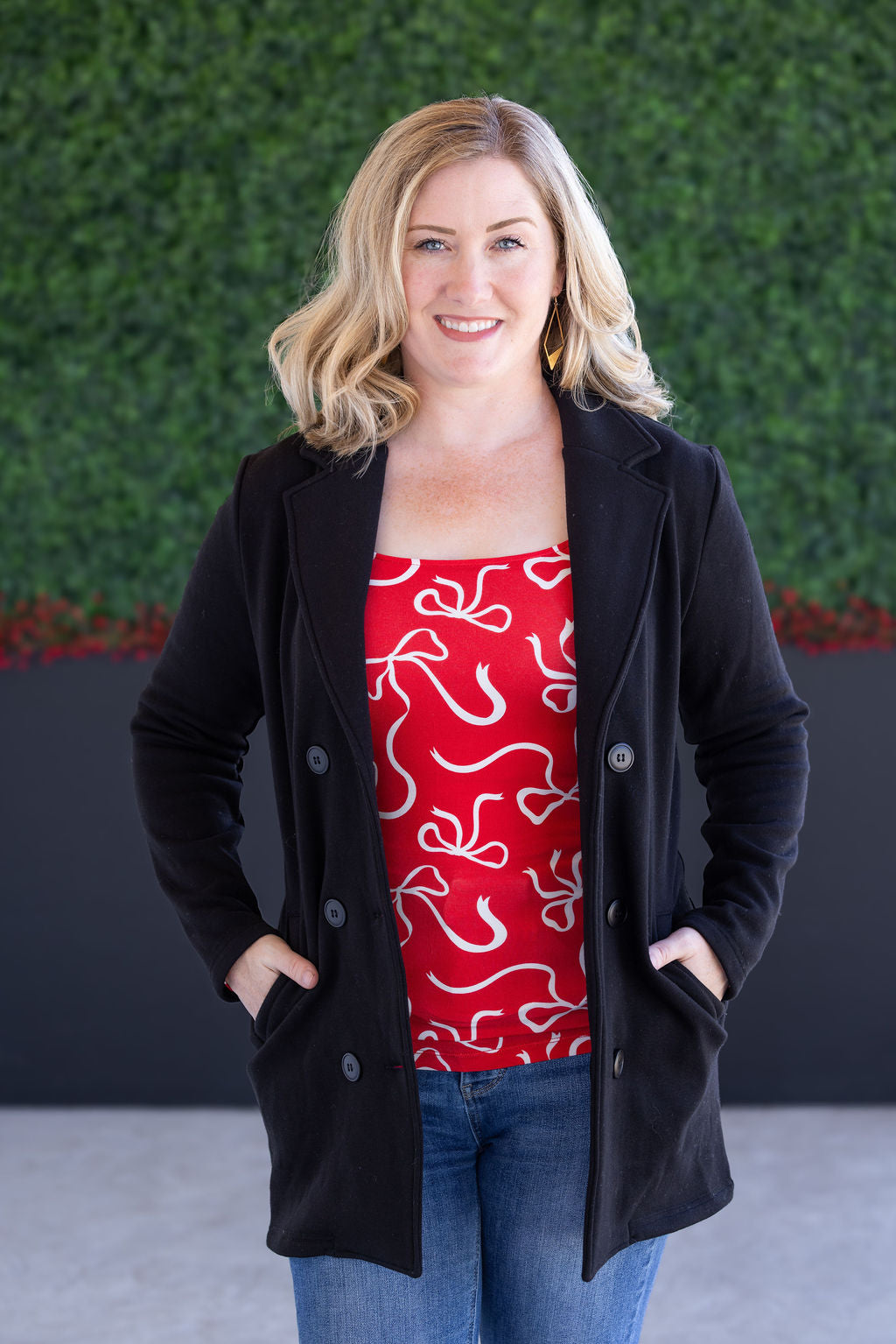 Michelle Mae Scarlett Sweater Jacket - Black