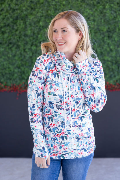 Michelle Mae Soft Funnel Neck - Winter Berry