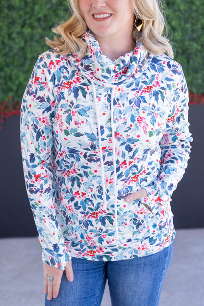 Michelle Mae Soft Funnel Neck - Winter Berry