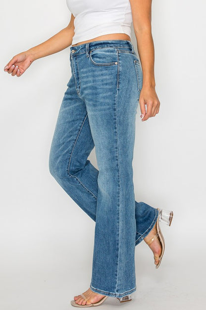 Purrfectly Bootiful Mid Rise Jeans