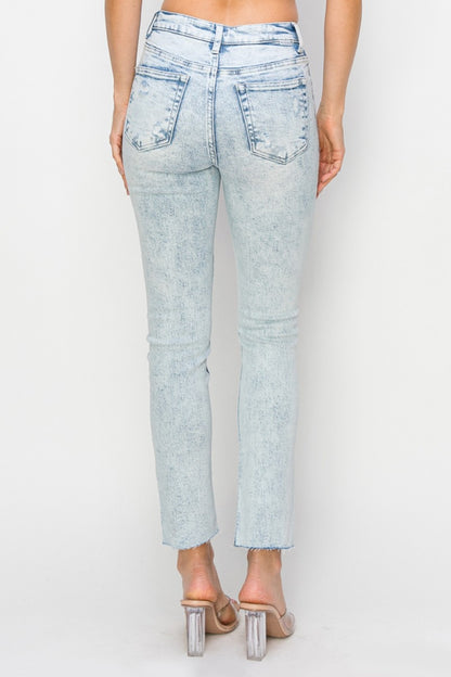 Date Night High Rise Distressed Skinny Jeans