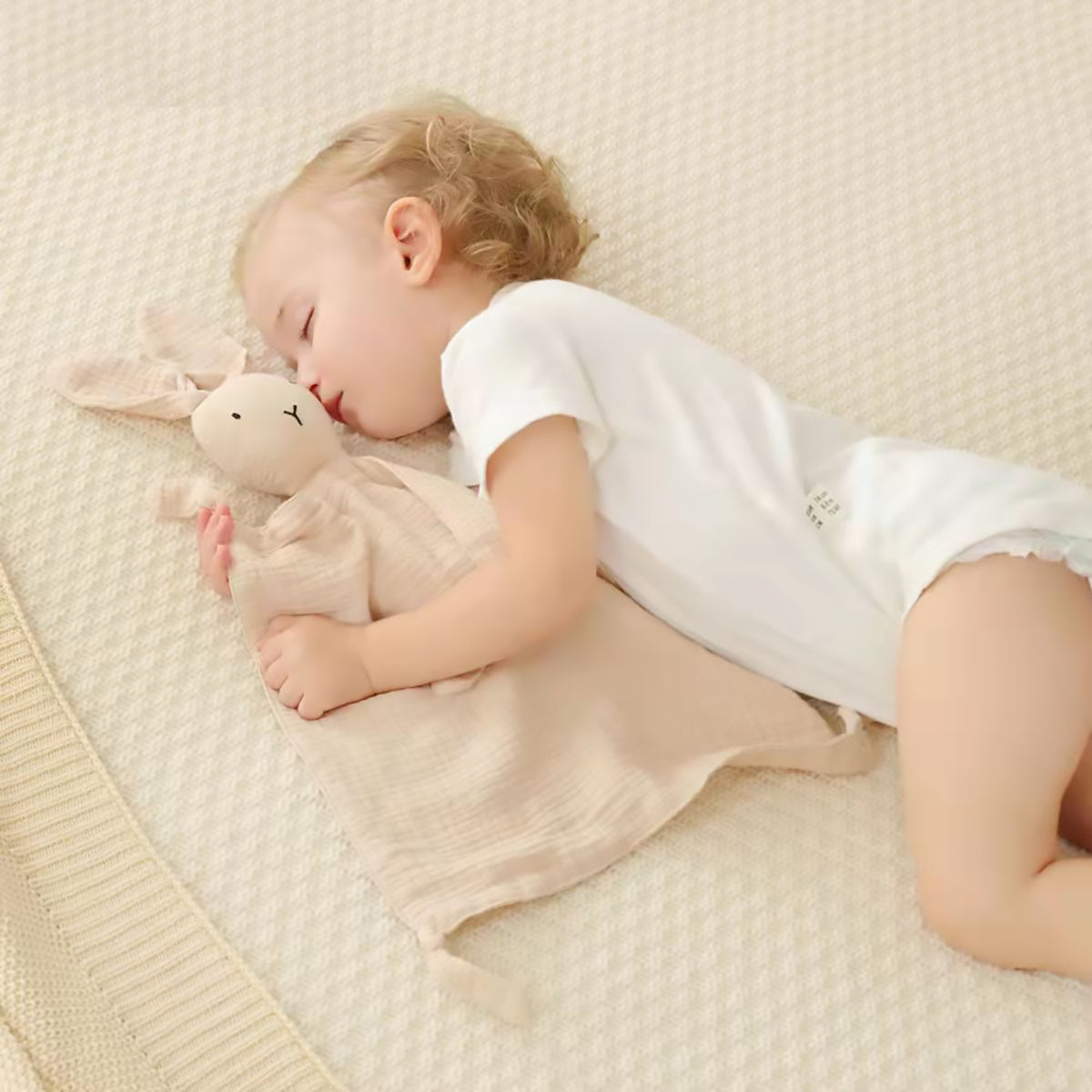 Super Soft and Comfortable Baby Bunny Security Blanket