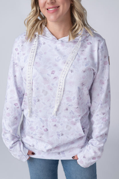 Michelle Mae Hailey Pullover Hoodie - Blush Floral