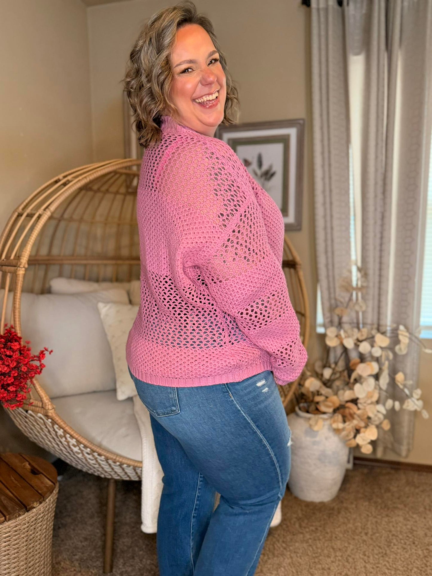 My Latest Love Loose Knit Sweater