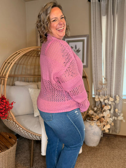 My Latest Love Loose Knit Sweater