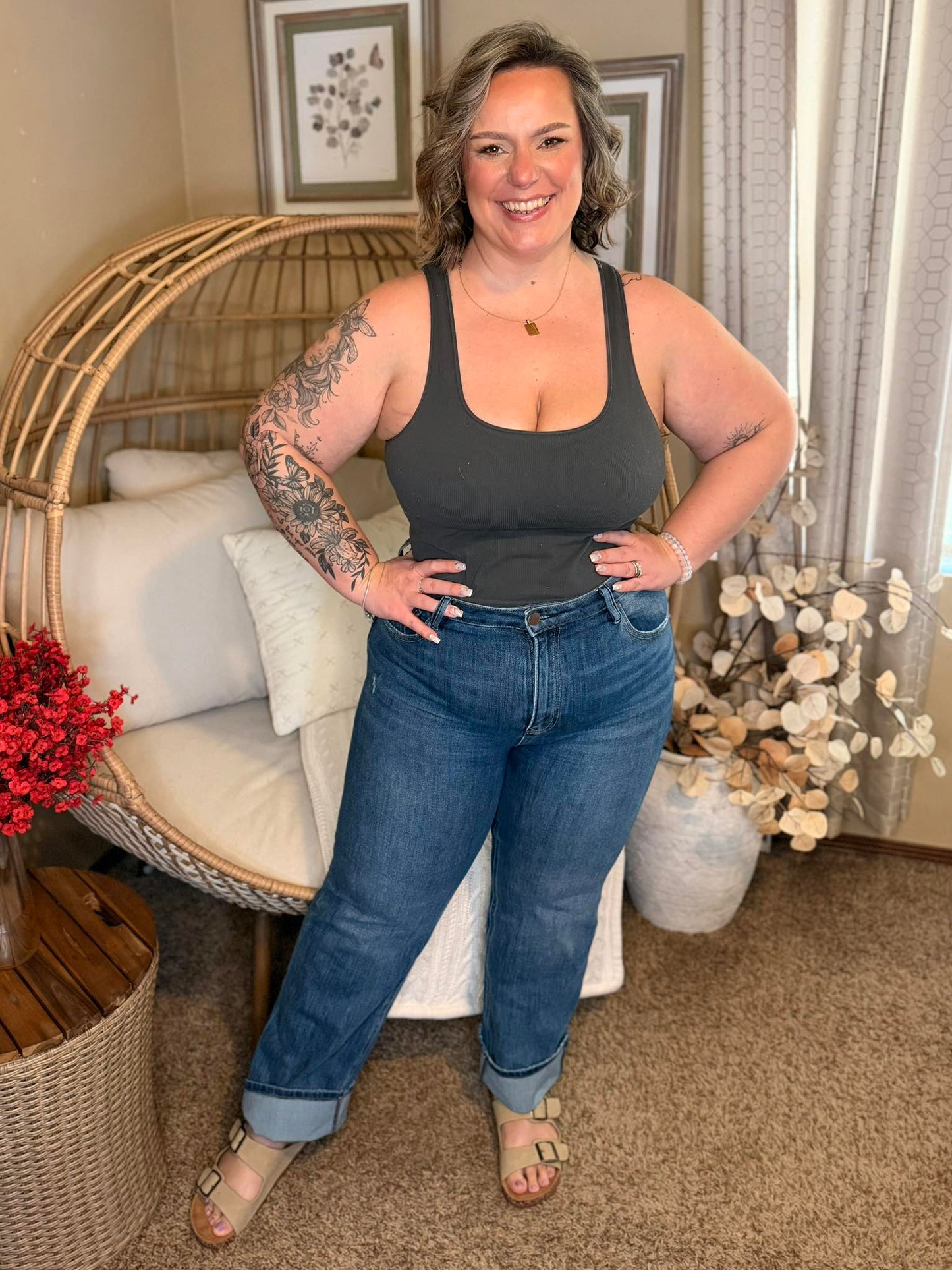Laid Back & Loaded Straight Jeans